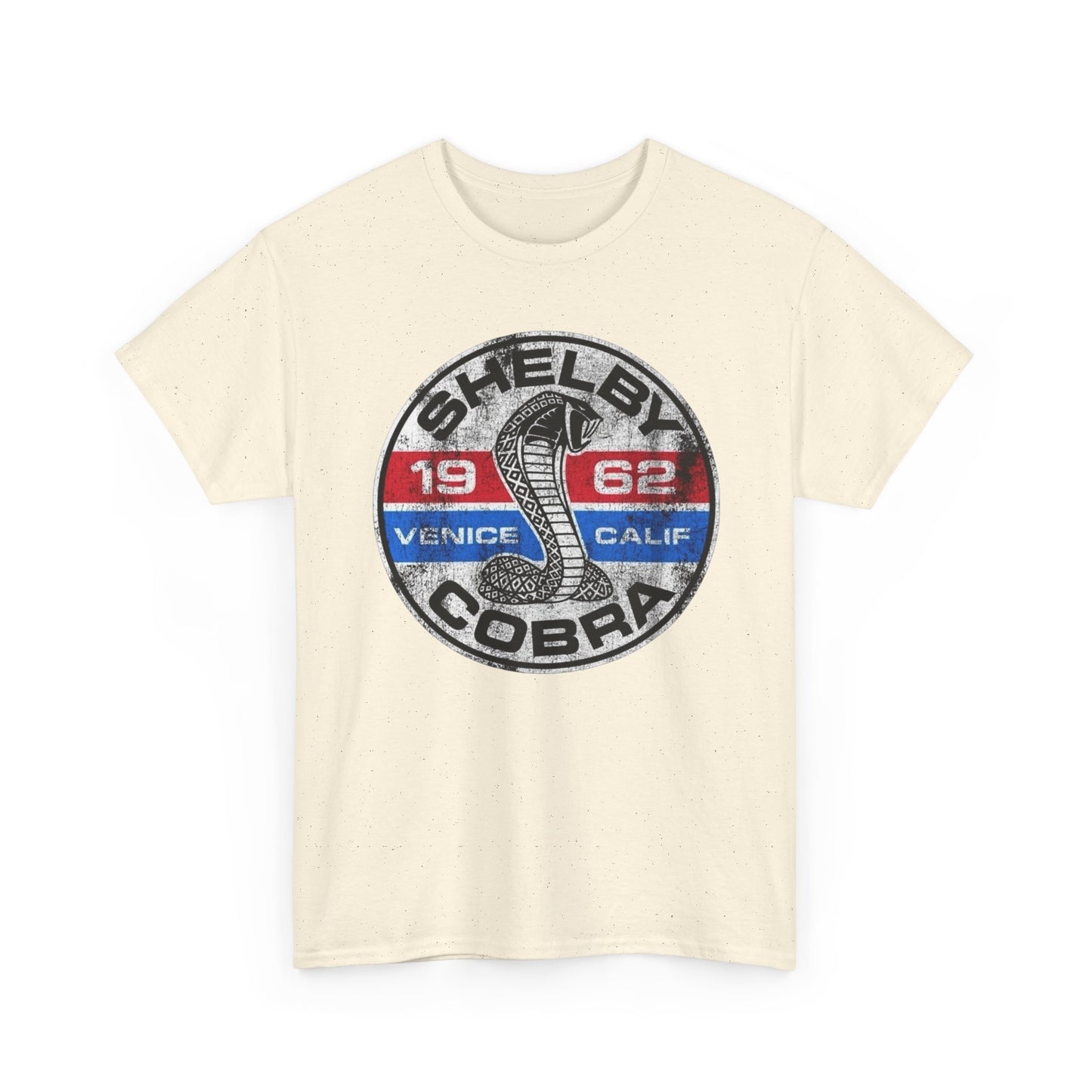 Shelby Cobra Racing Graphic T Shirt Unisex Heavy Cotton Tee