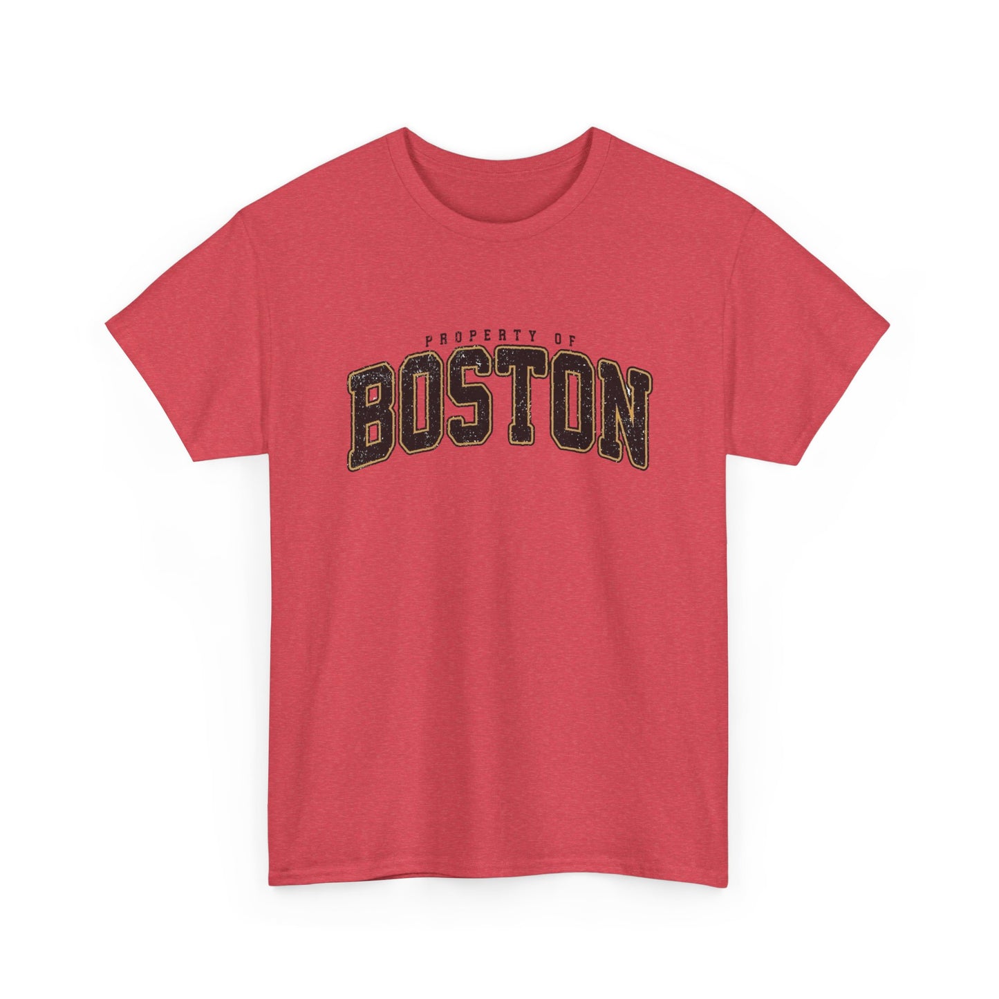 Property Of Boston Graphic T Shirt ADULT NEW