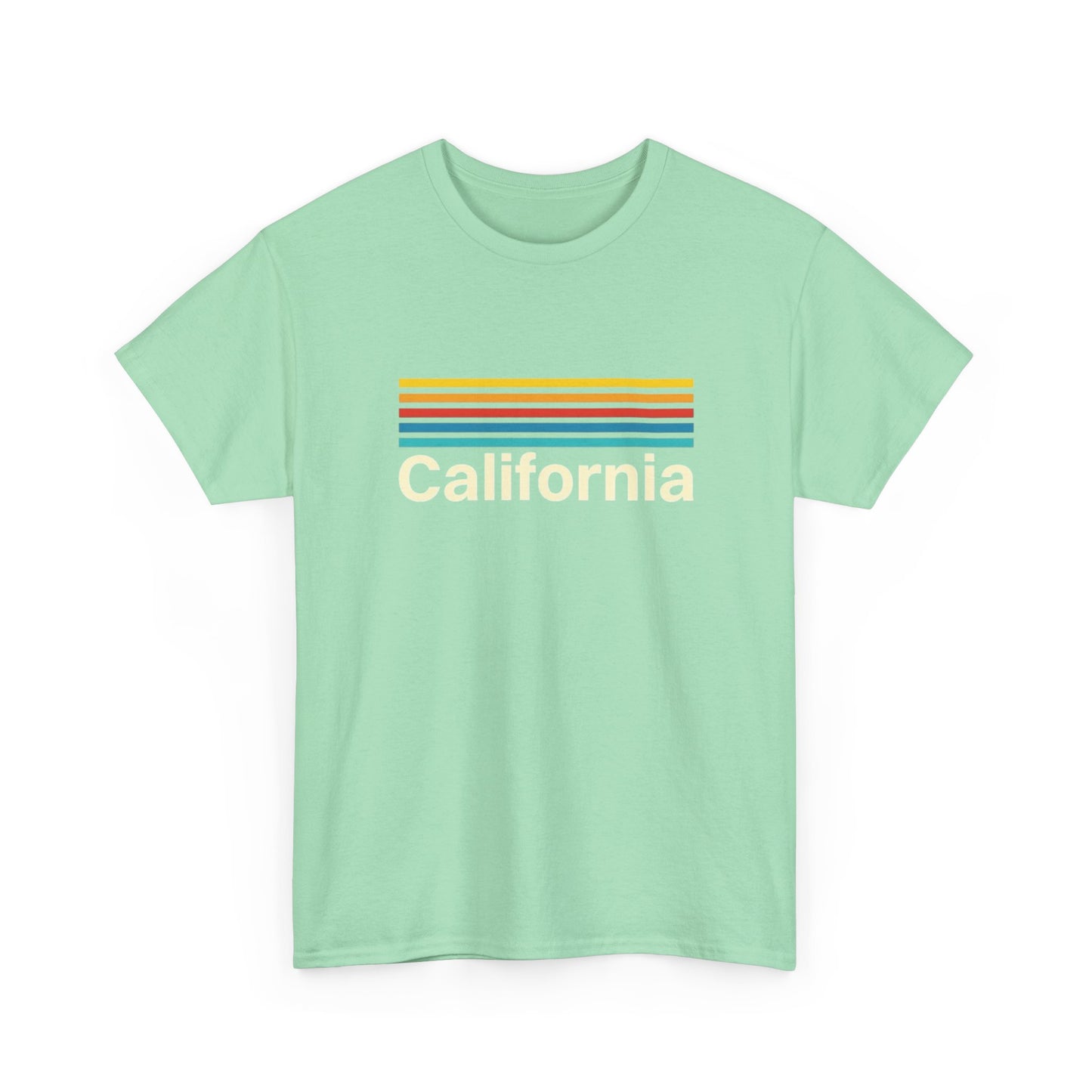 California Vintage Arcade Logo Graphic T-Shirt Unisex Heavy Cotton Tee