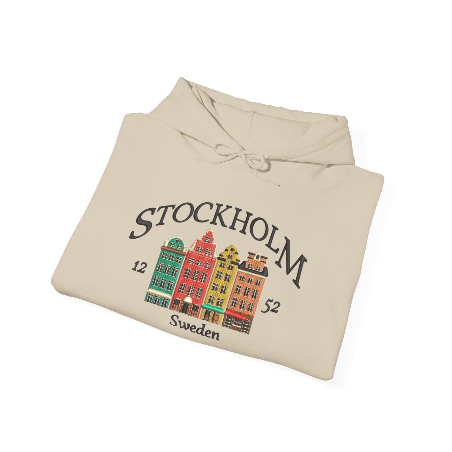 Stockholm Sweden Graphic Hoodie Heavy Blend Sweatshirt NEW
