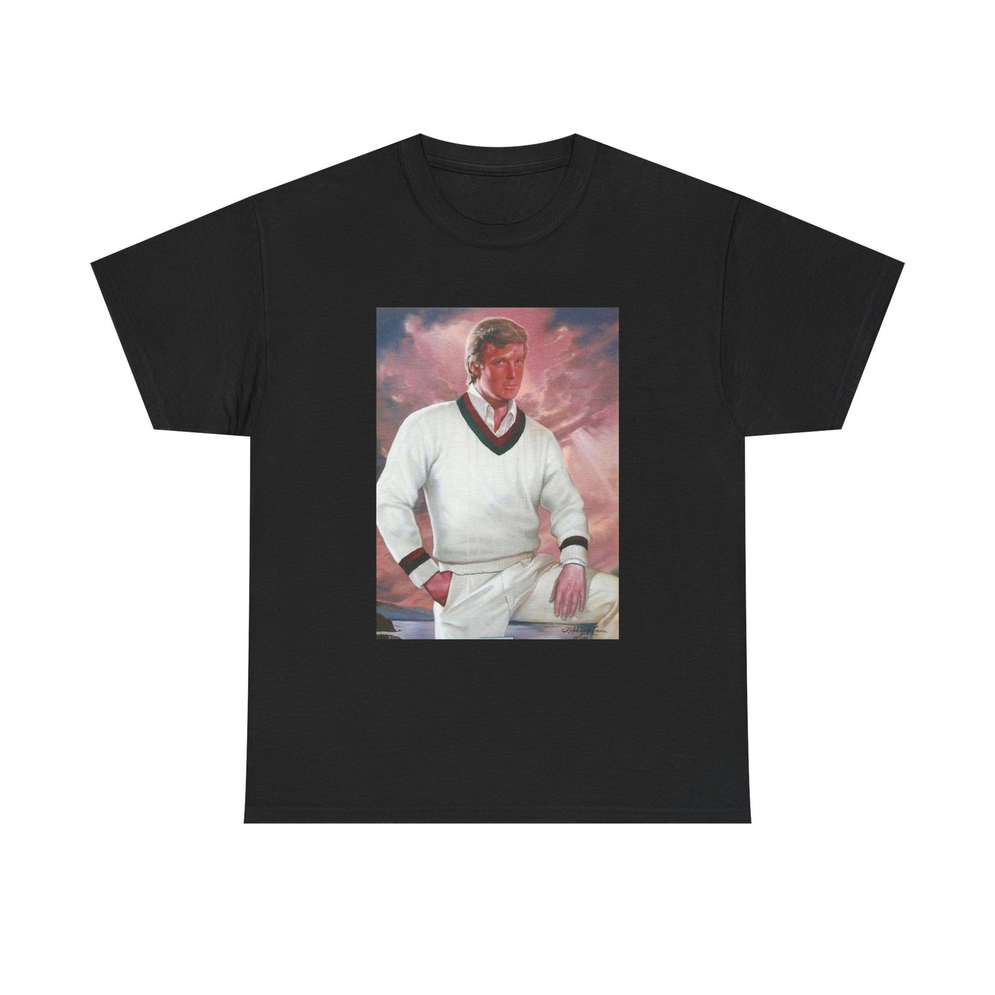 Trump Painting Tshirt Mar A Lago Florida Mansion 2024 Donald Unisex Heavy Cotton