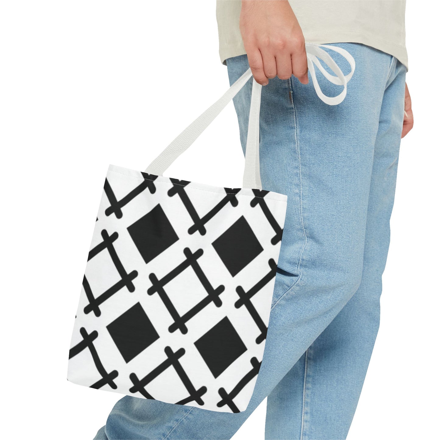 Black And White Pattern BRAND NEW Modern Purse - Pocketbook - Travel Tote Bag