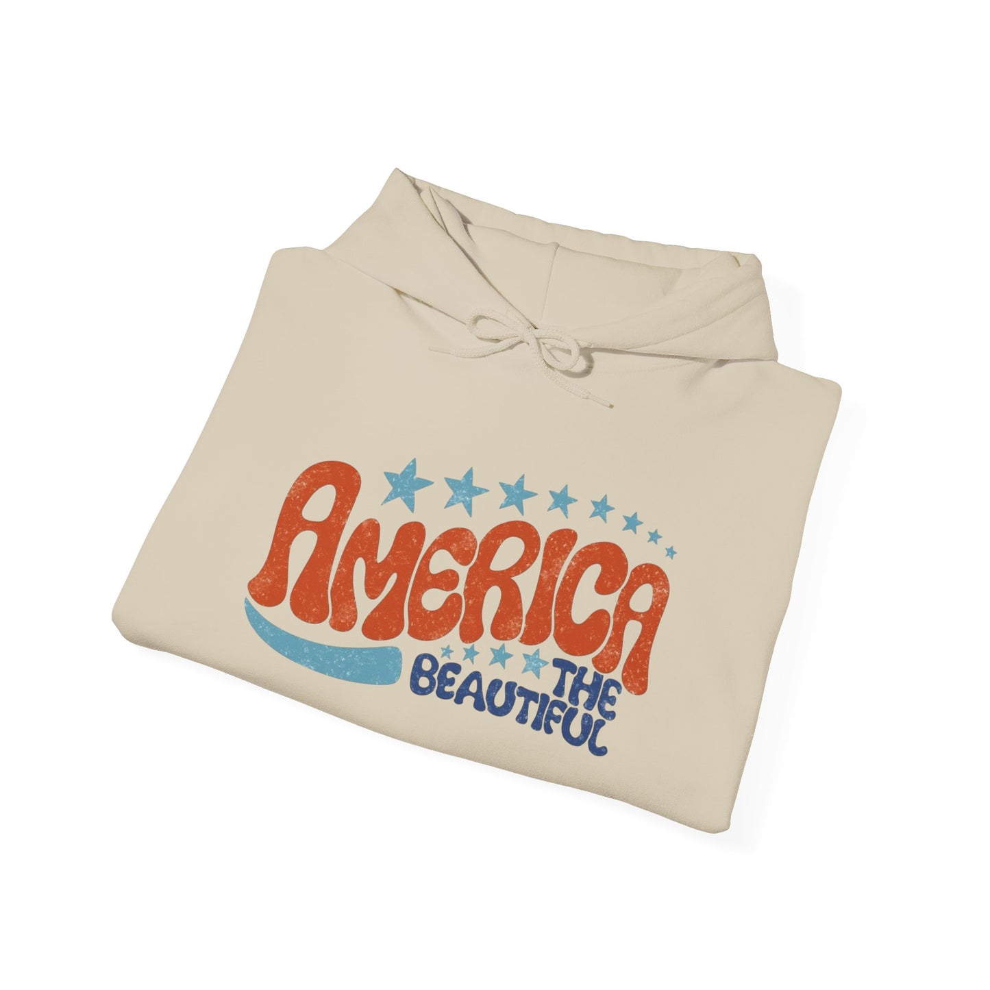 America The Beautiful Graphic Hoodie Heavy Blend™ NEW Sweatshirt