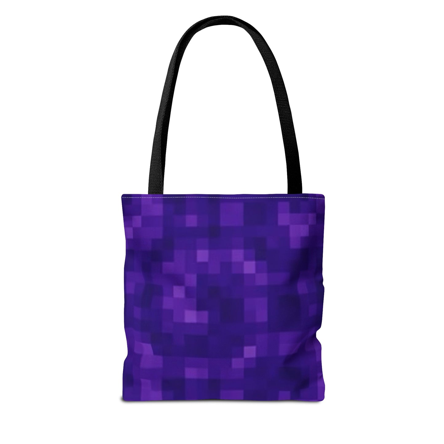 90s Pixelated Purple Multi Color BRAND NEW MODERN Tote Bag (AOP)
