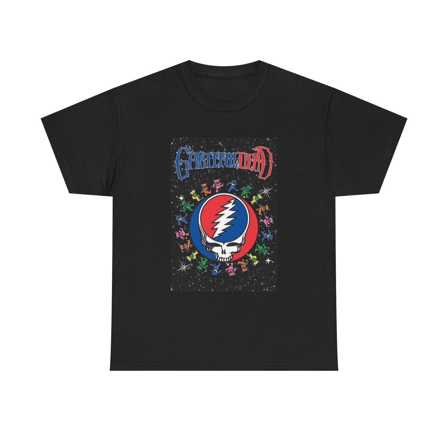Grateful Dead Tshirt Vintage Poster Jerry Garcia The Dead Unisex Heavy Cotton 5