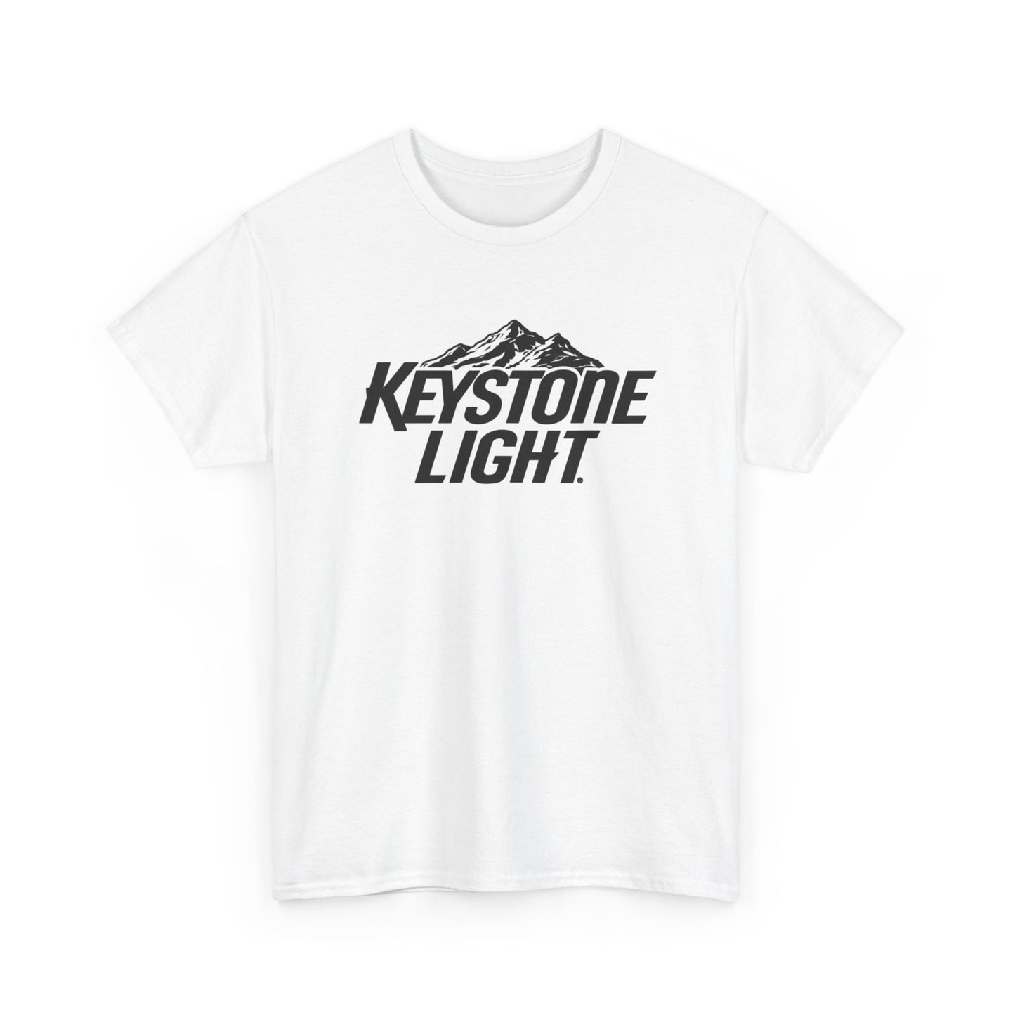 Keystone Light Beer Graphic T Shirt Vintage Unisex Heavy Cotton Tee