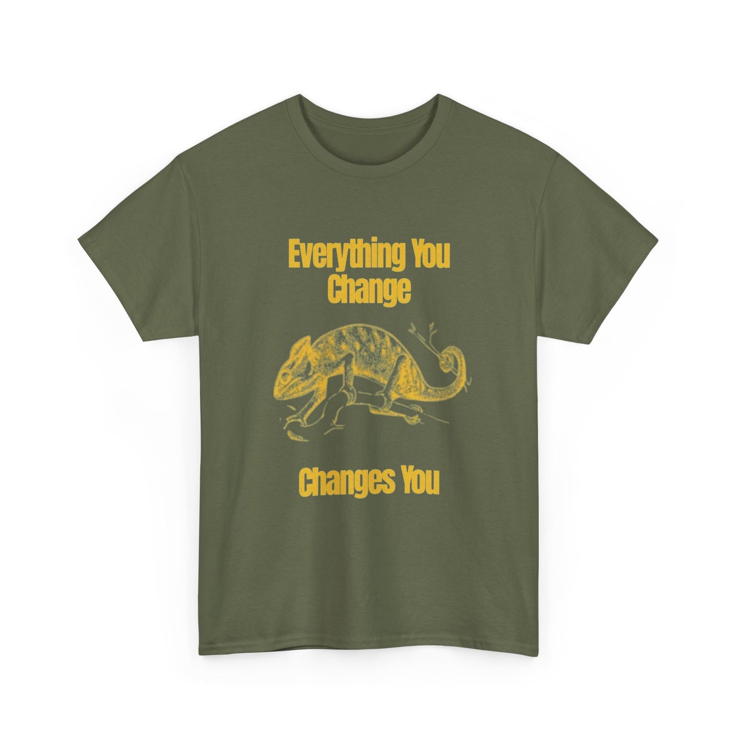 Everything You Change Changes You Graphic T Shirt Unisex Heavy Cotton Tee
