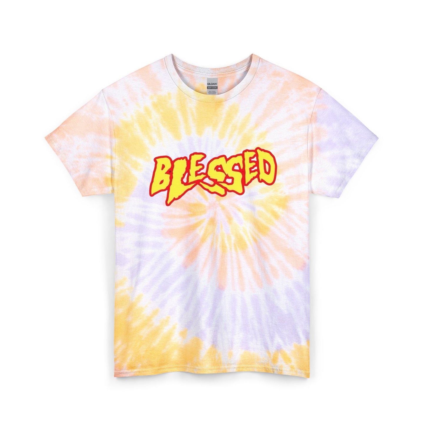 Blessed T Shirt Unisex Tie Dye Cotton Tee Gift