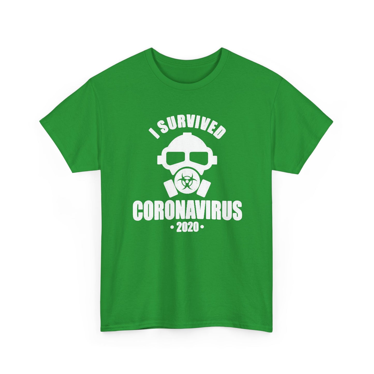 I Survived Coronavirus Funny Graphic T Shirt NEW Adult Regular Sizing Tee