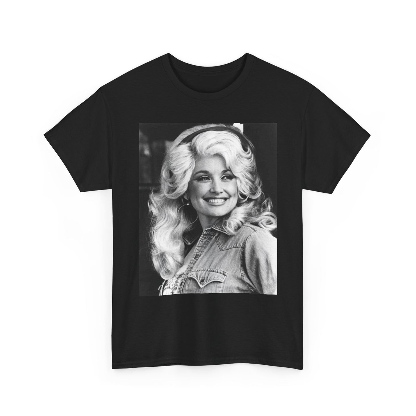 Dolly Parton Graphic T Shirt Vintage Photo Model Unisex Heavy Cotton Tee