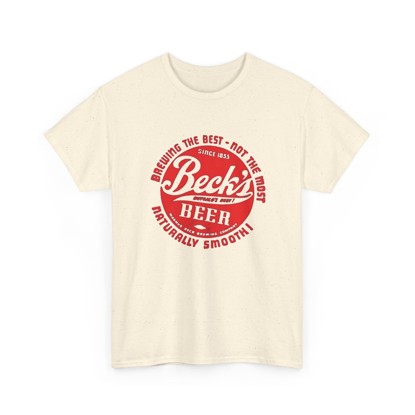 Becks Beer Retro Graphic T Shirt NEW Unisex Heavy Cotton Tee