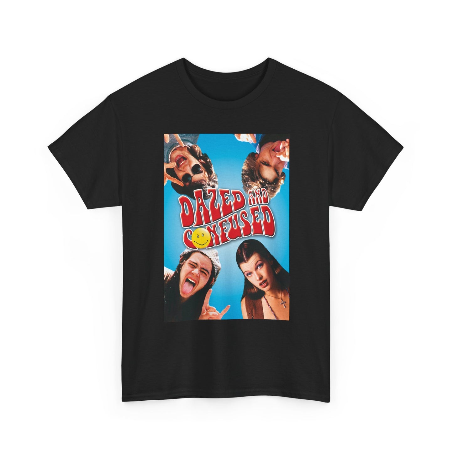 Dazed and Confused Tshirt Vintage Movie Poster Retro Texas Unisex Heavy Cotton v