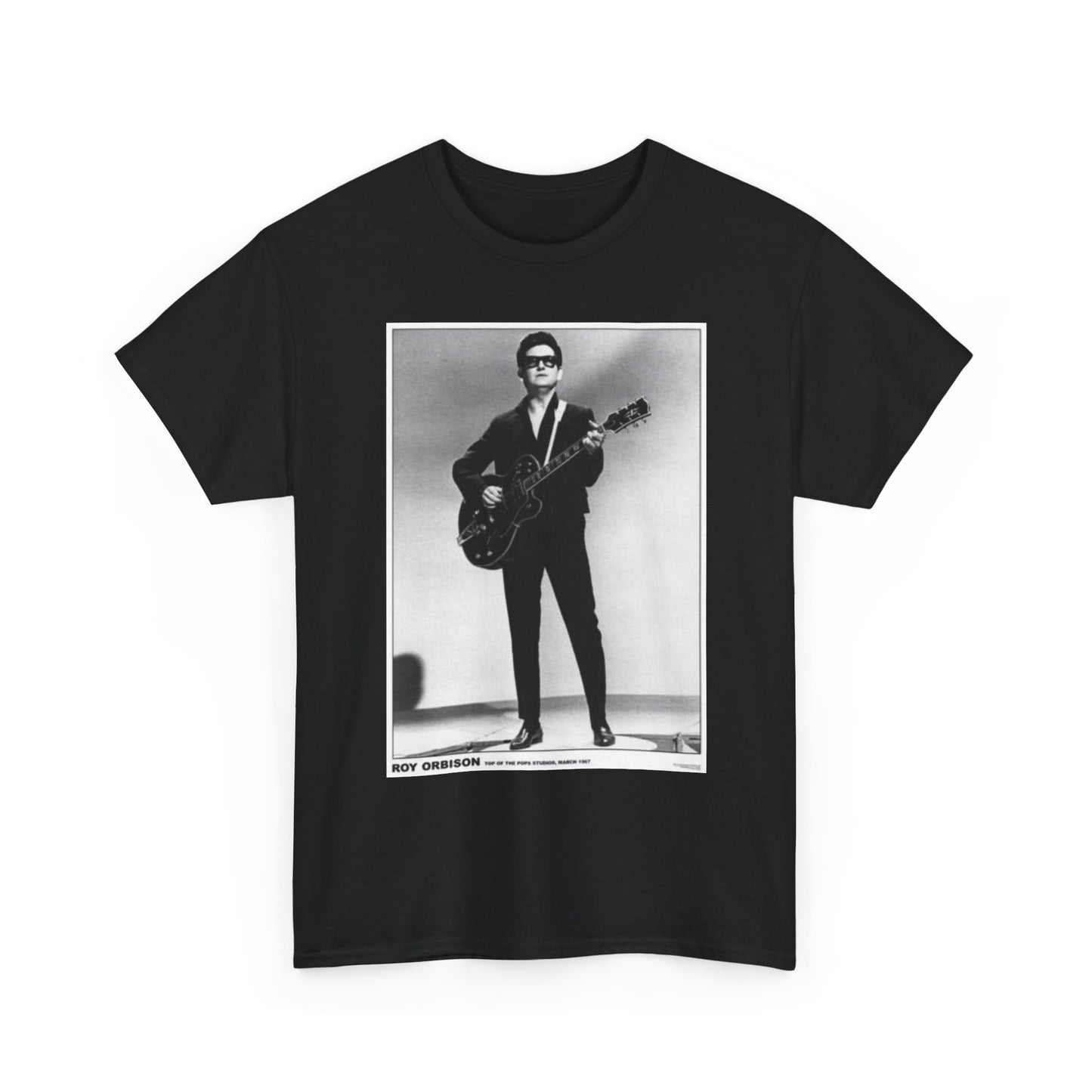 Roy Orbison Graphic T Shirt Vintage Poster Retro Unisex Heavy Cotton Tee