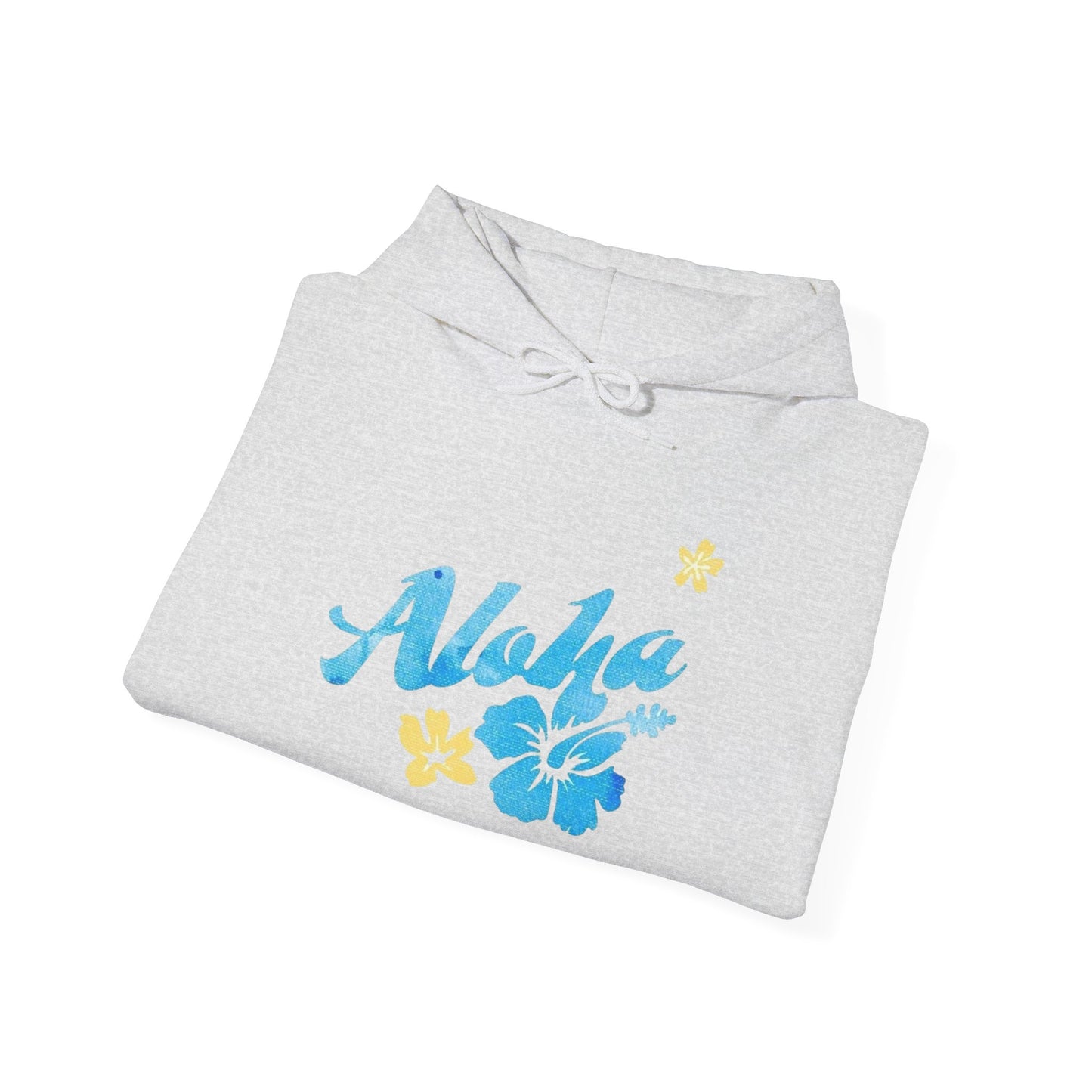 Aloha Hawaiian Tropical Graphic Hoodie Unisex Heavy Blend™ Hooded Sweatshirt