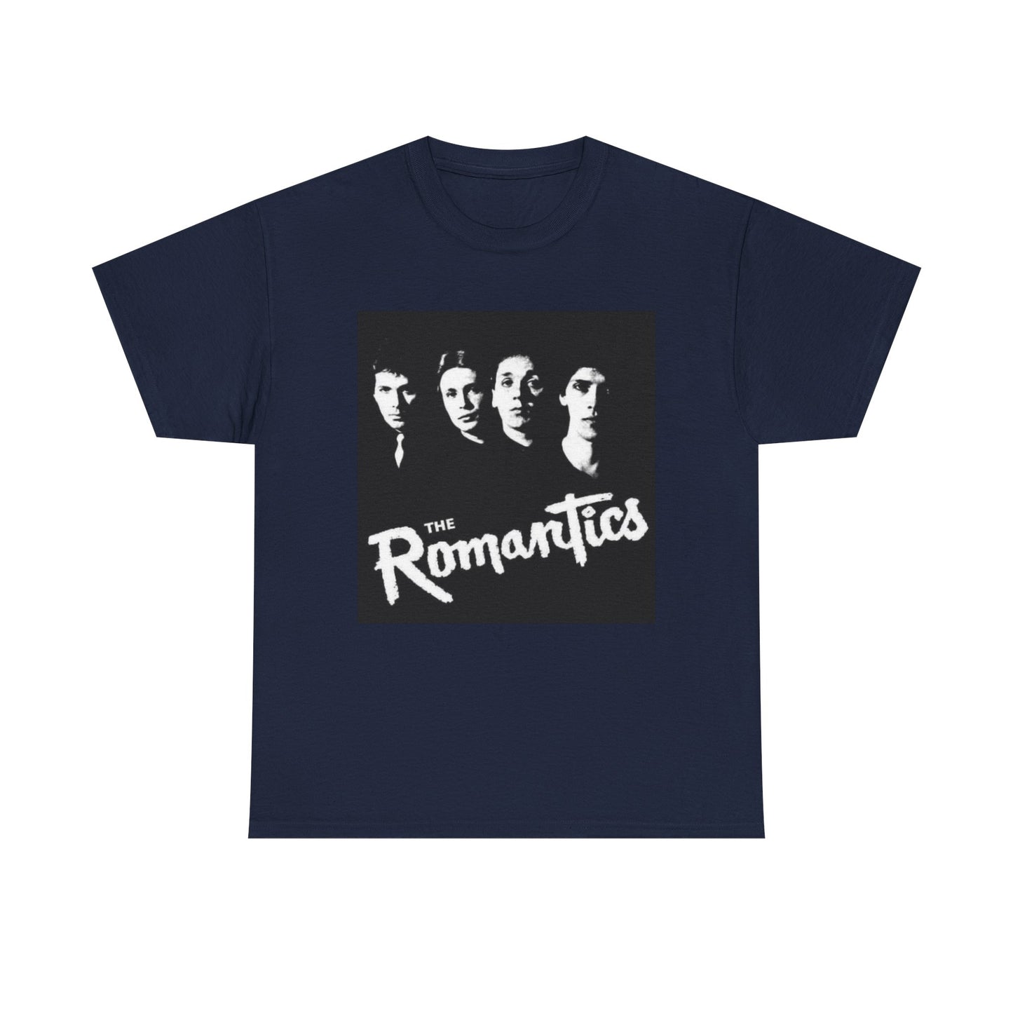 The Romantics Tshirt Retro Band Merch Vintage Unisex Heavy Cotton Tee