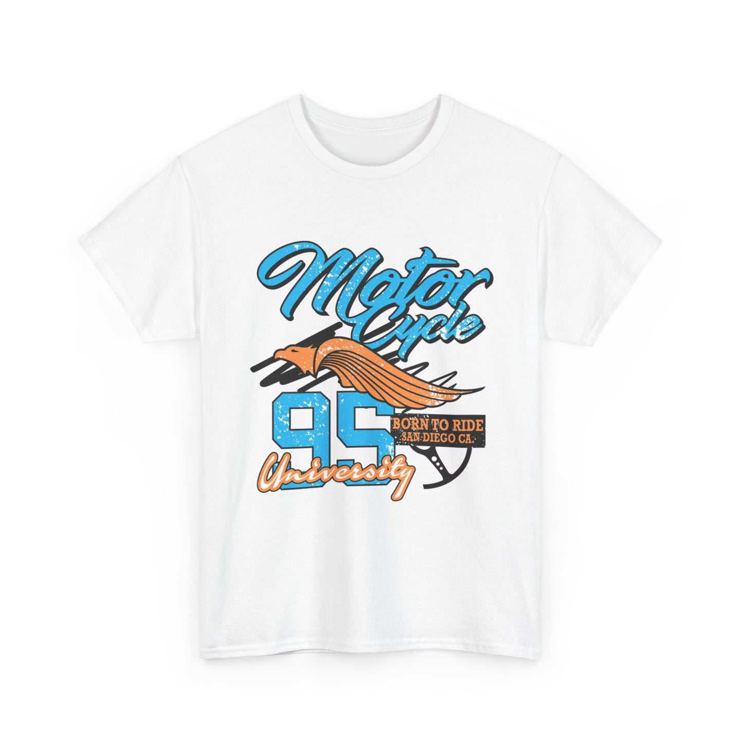 Born To Ride Motorcycles Graphic T Shirt Brand New Cotton Tee