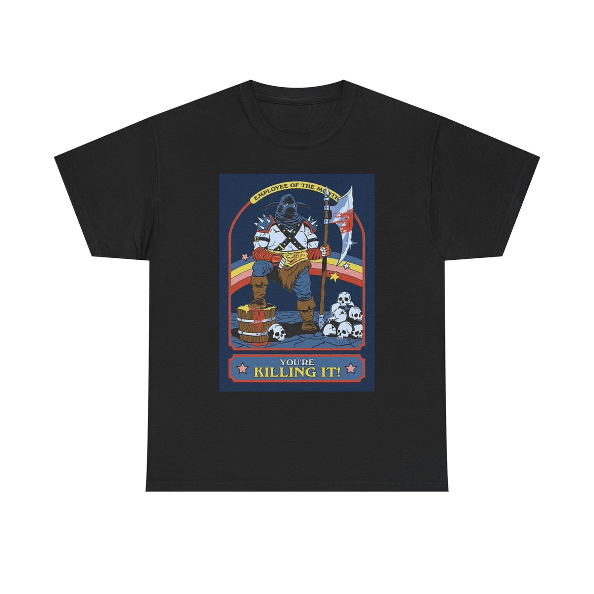 Employee Of The Month T Shirt Funny Unisex Heavy Cotton Tee