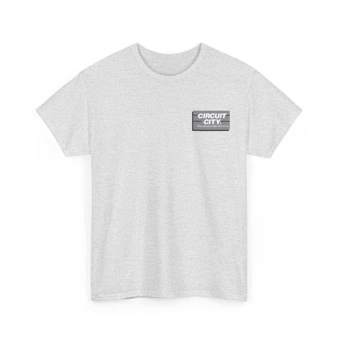Circuit city T-shirt vintage graphic employee shirt retro design Unisex Heavy