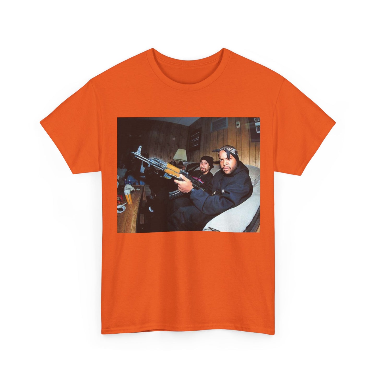 Ice cube T-shirt vintage 90s NWA California retro meme Unisex Heavy Cotton Tee
