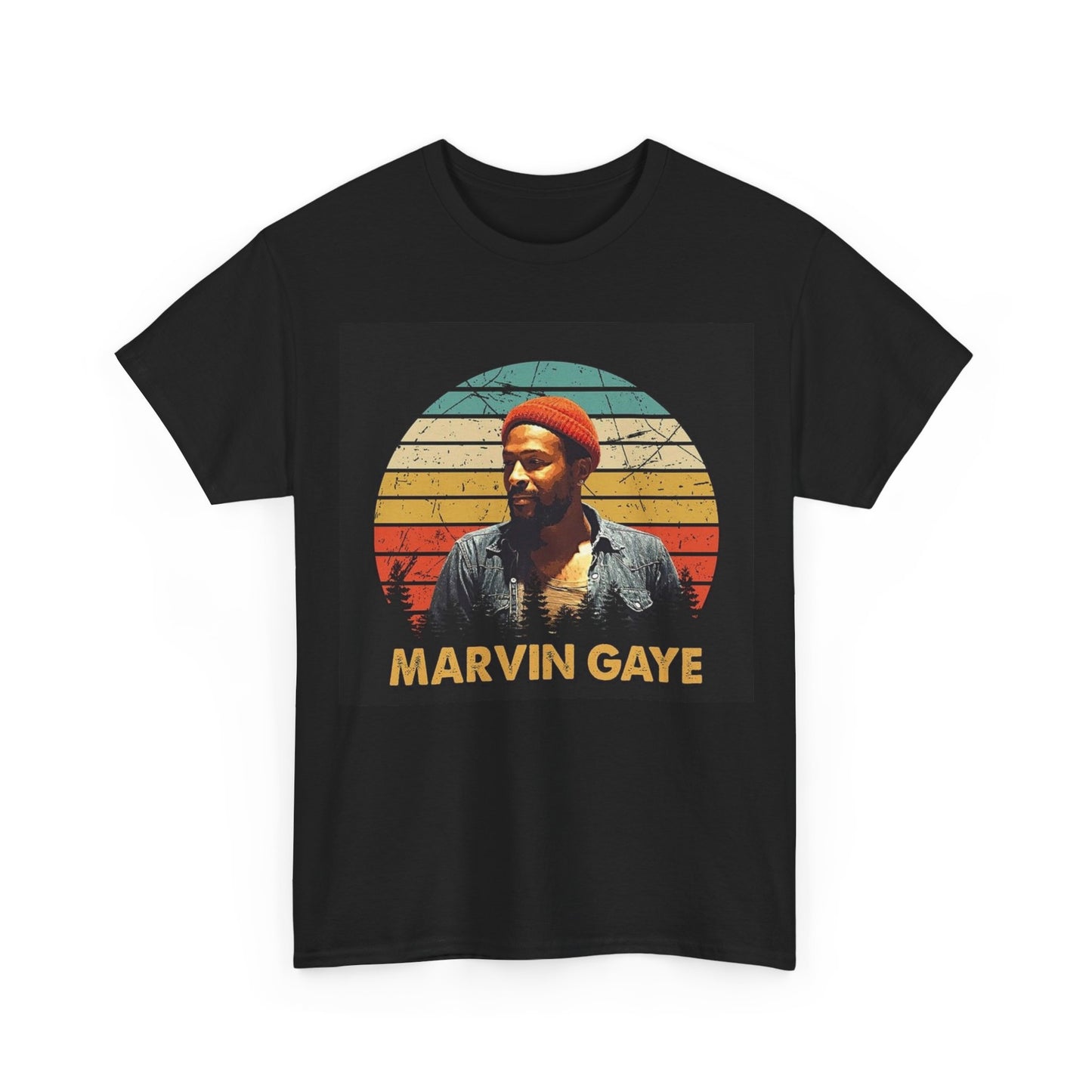 Marvin Gaye Tshirt Vintage R n B Graphic Unisex Heavy Cotton Tee