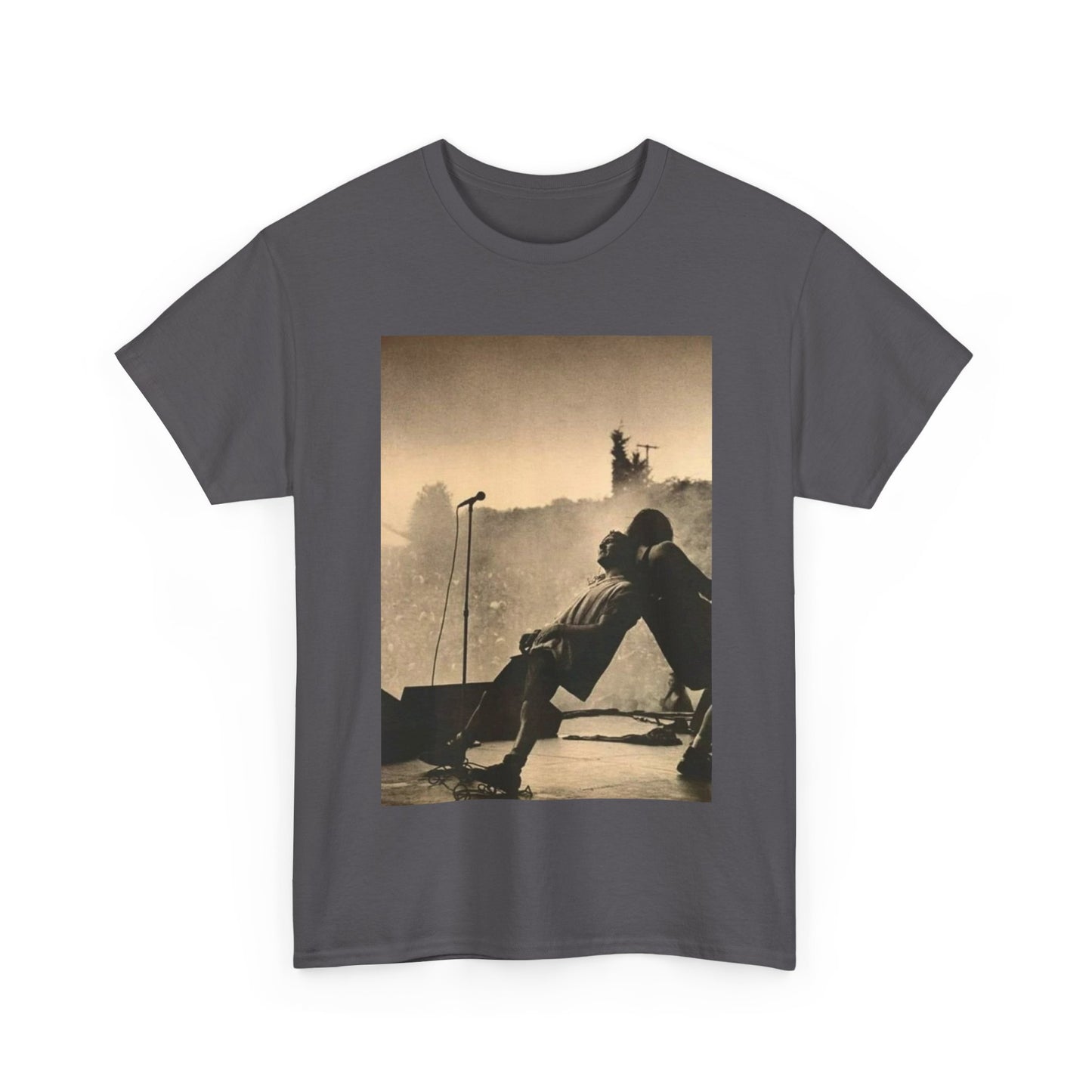 Pearl Jam TShirt vintage grunge stage  photo Unisex Heavy Cotton Tee OFFICIAL