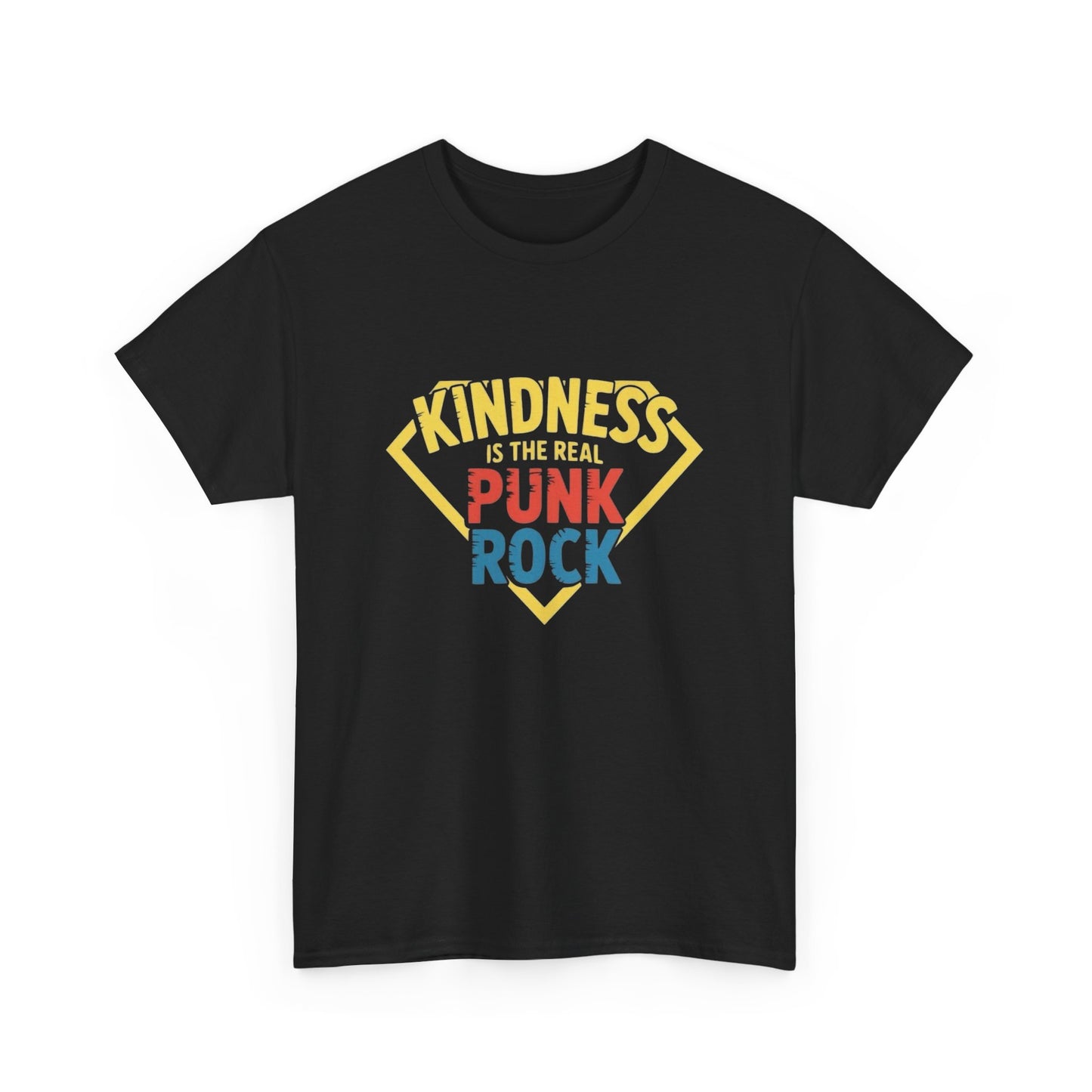 Kindness Is The Real Punk Rock Graphic T Shirt NEW ADULT TEE
