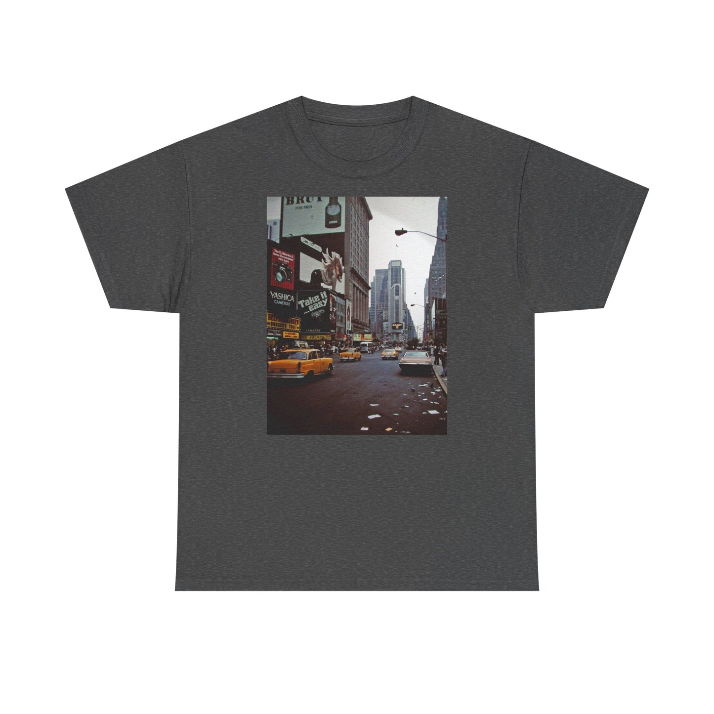 New York retro vintage supreme style Heavy Cotton Tee