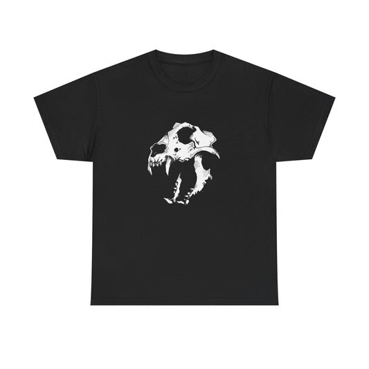 T Rex Skull Graphic T Shirt Unisex Heavy Cotton Tee