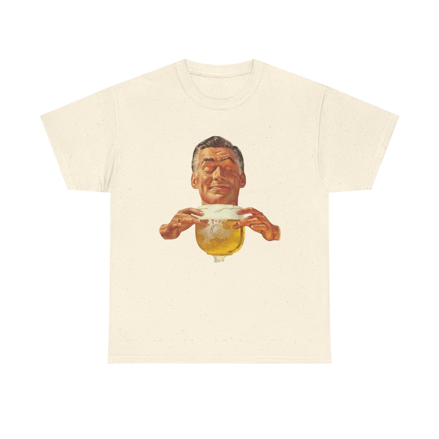 Happy Life With Beer T Shirt Unisex Heavy Cotton Tee Gift