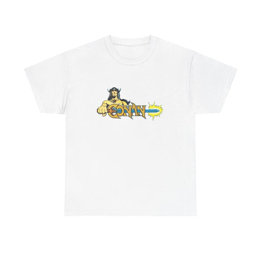 Conan Vintage Graphic T-Shirt Unisex Heavy Cotton Tee Gift NEW