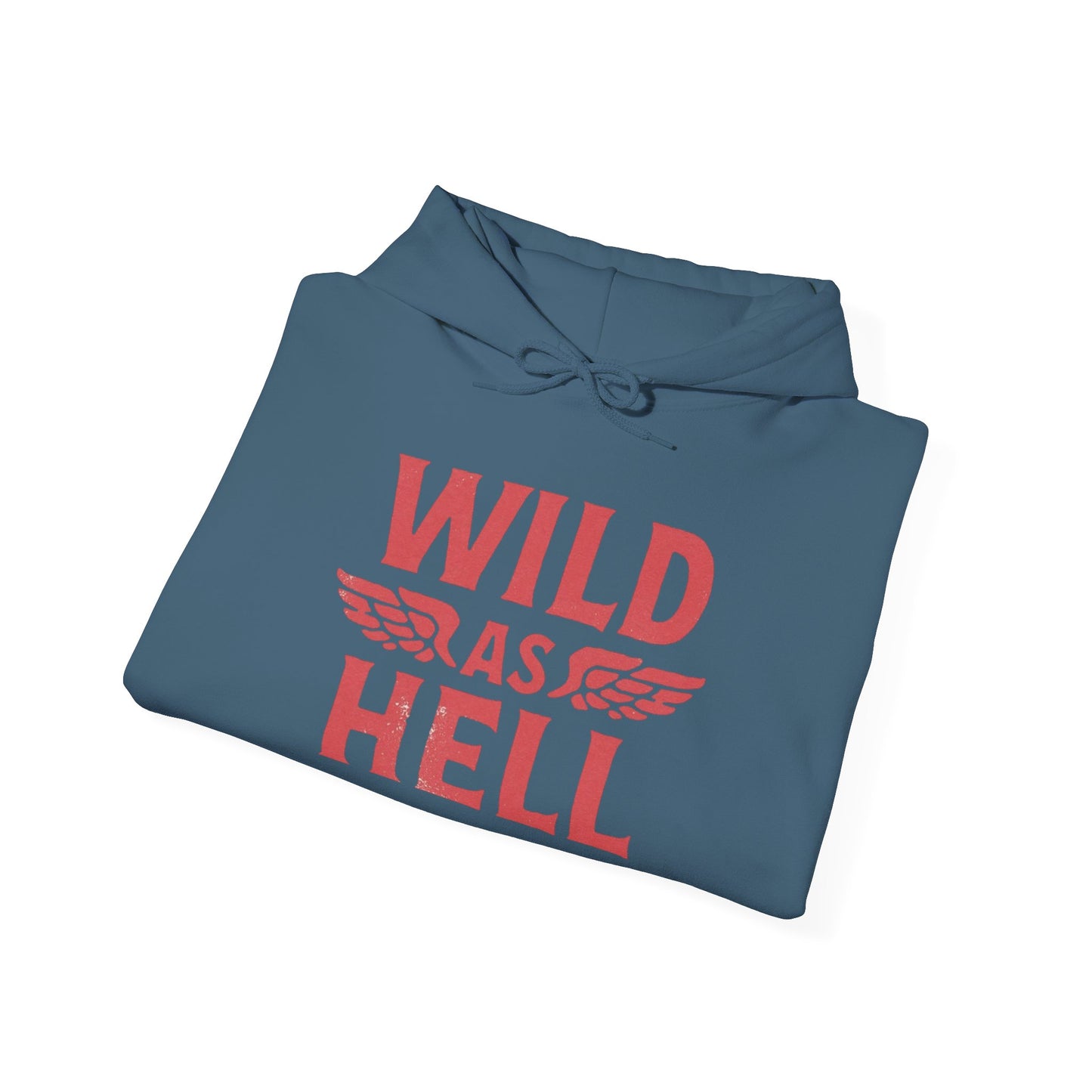 Wild As Hell Graphic Hoodie Heavy Blend Sweatshirt NEW