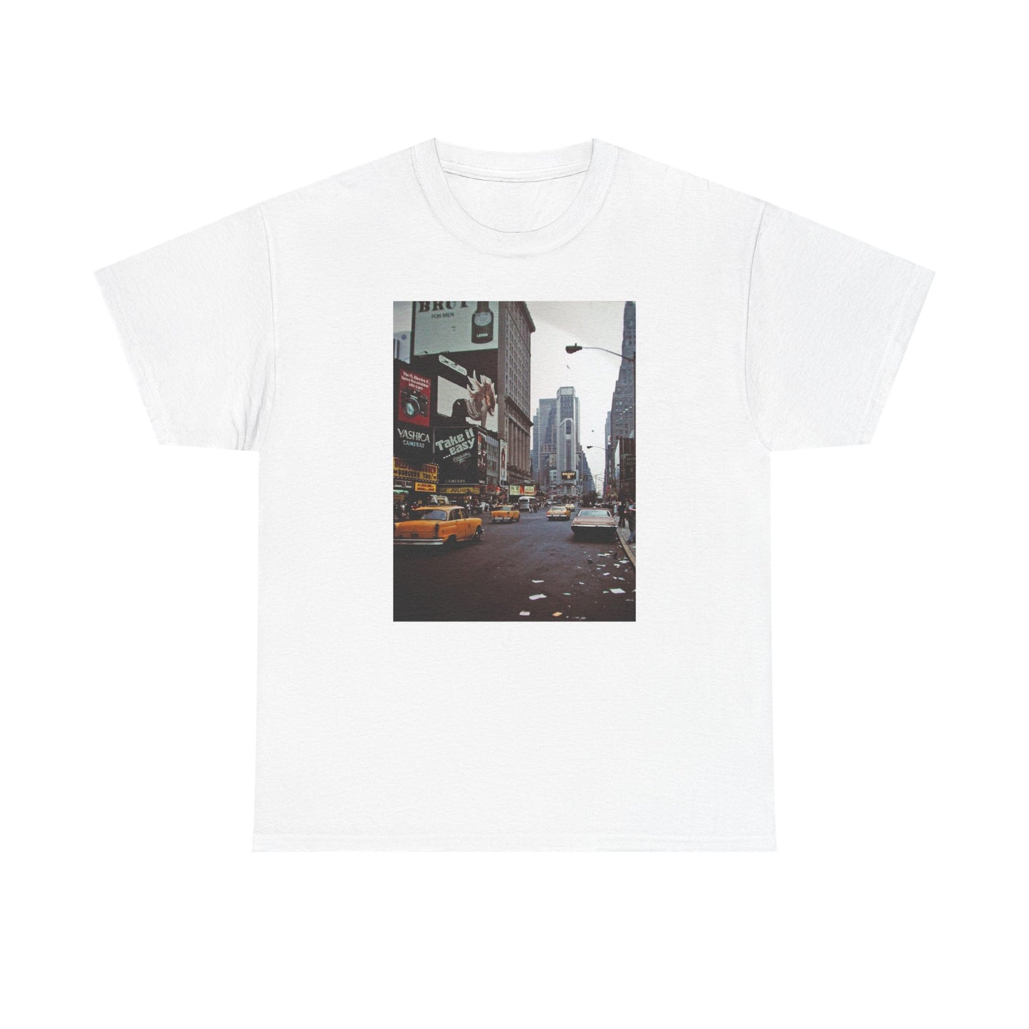 New York retro vintage supreme style Heavy Cotton Tee