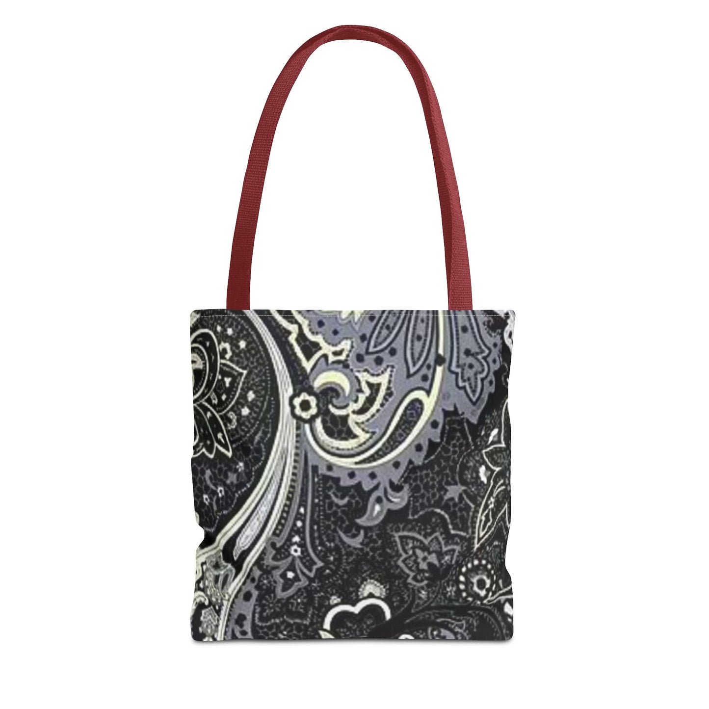 Black And Silver Pattern BRAND NEW Tote Bag (AOP)