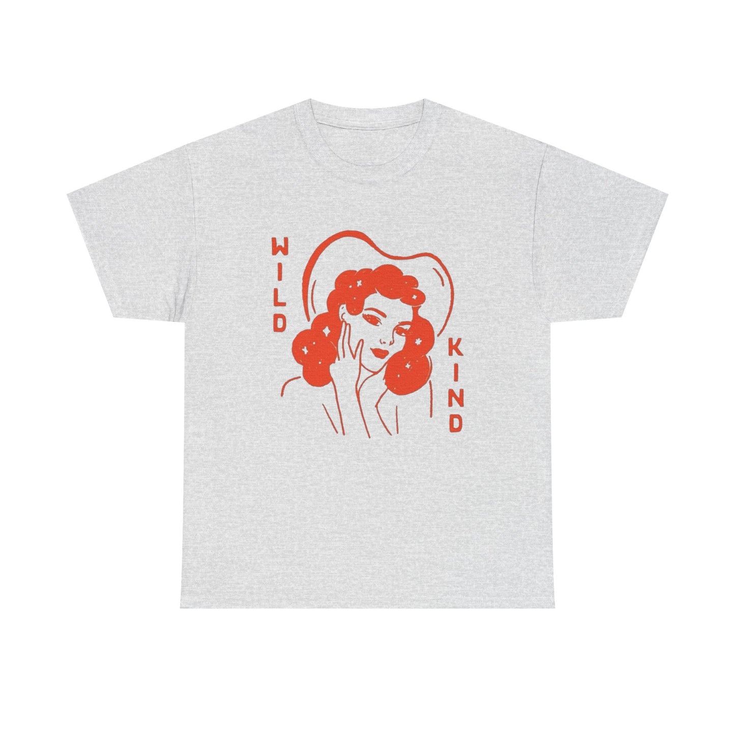 Wild Kind Cowgirl Graphic T Shirt Unisex Heavy Cotton Tee NEW Gift