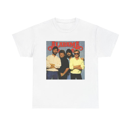 Alabama Band Tshirt Retro Country Merch Unisex Heavy Cotton Tee