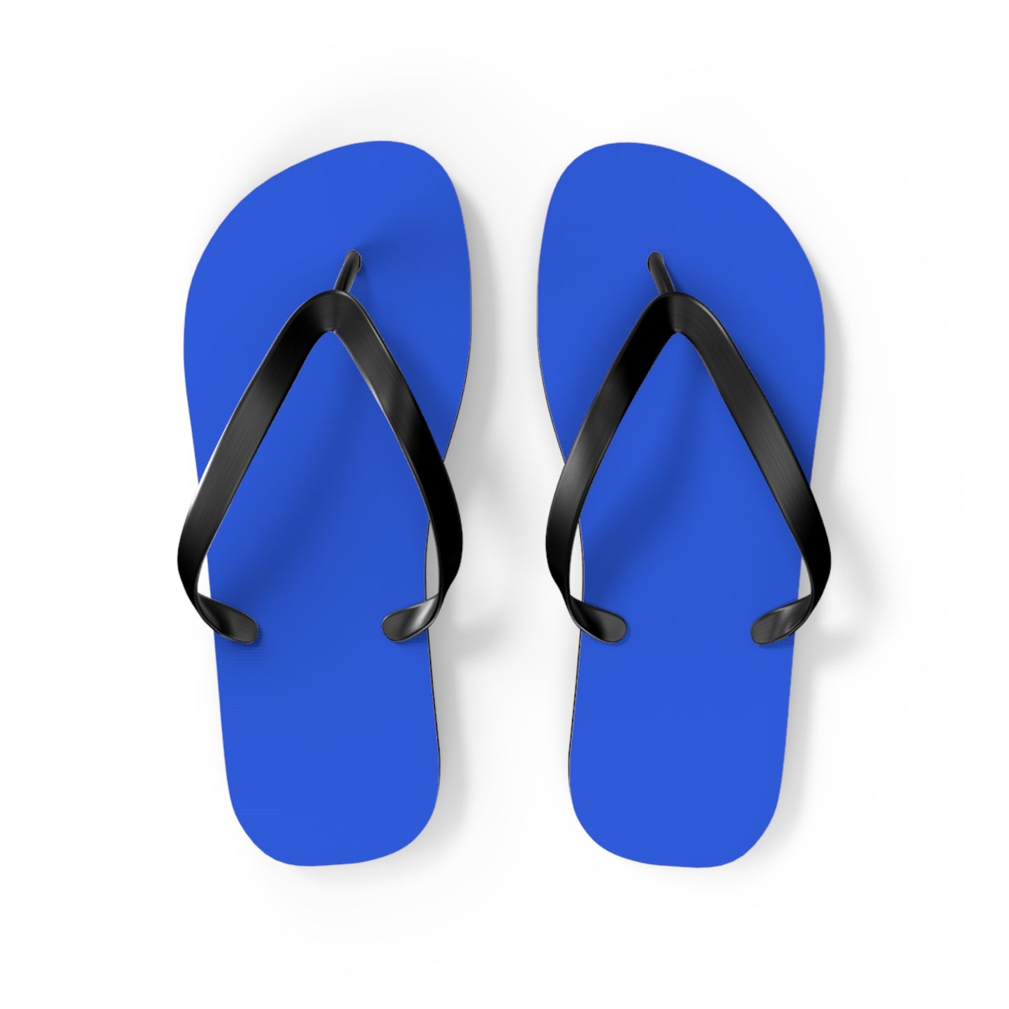 Neon Blue Flip Flops, Sandals Slides, Summer Footwear, Brand New