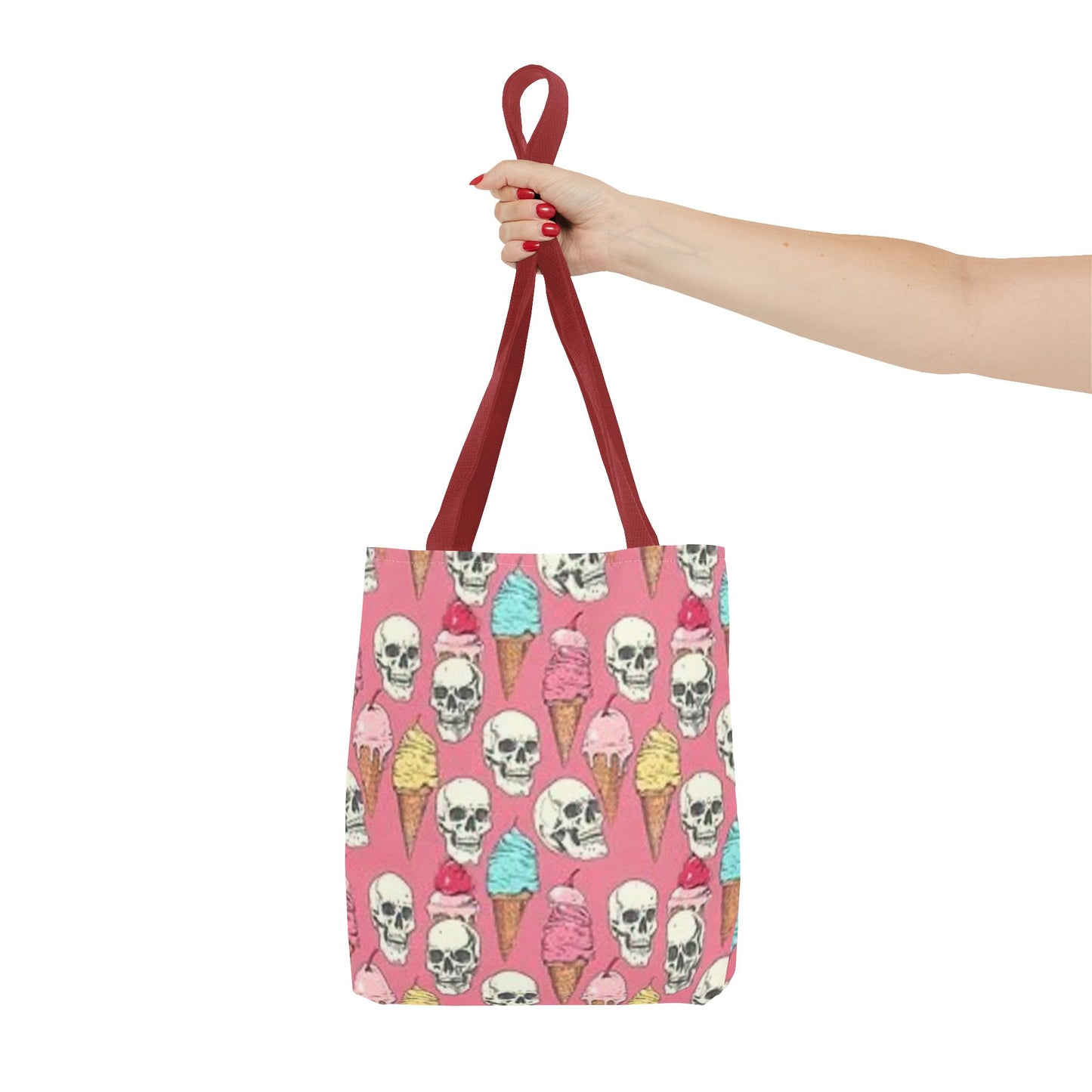 Ice Cream Checkered All Over Print BRAND NEW Purse Pocketbook - Travel Tote Bag