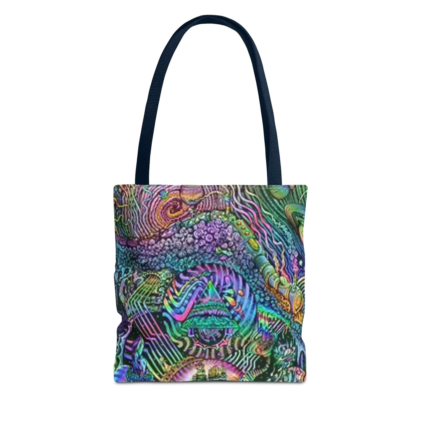 Trippy Rainbow Multi Color BRAND NEW MODERN Tote Bag (AOP)