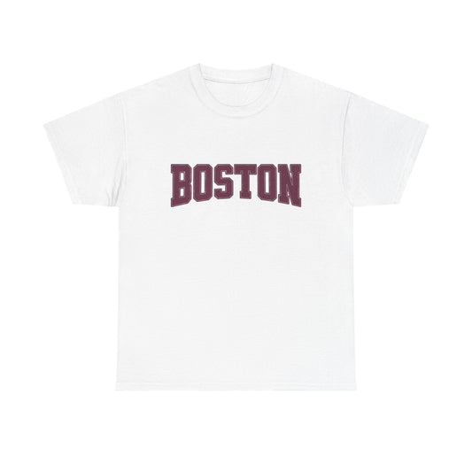 Boston Classic Graphic T Shirt Men's Heavy Cotton Tee