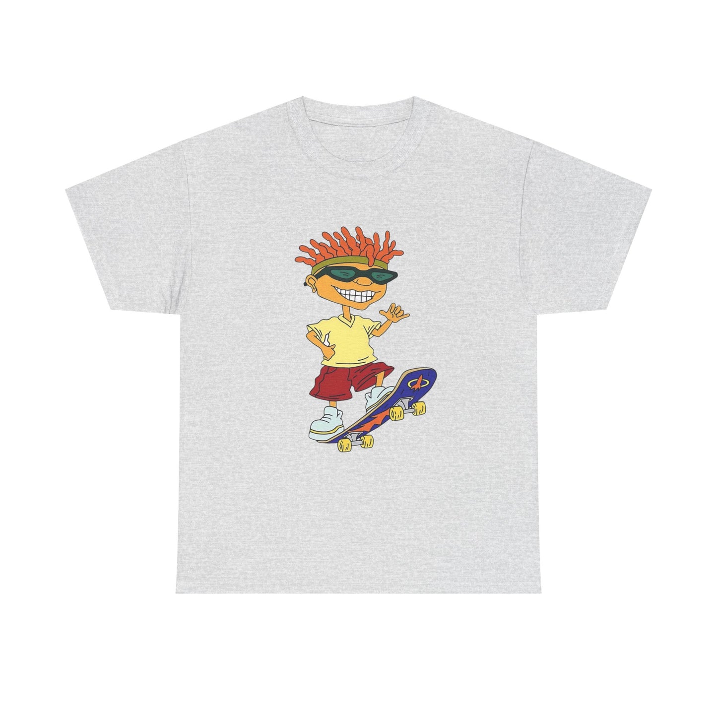 Rocket Power Retro Graphic T Shirt Unisex Heavy Cotton Tee