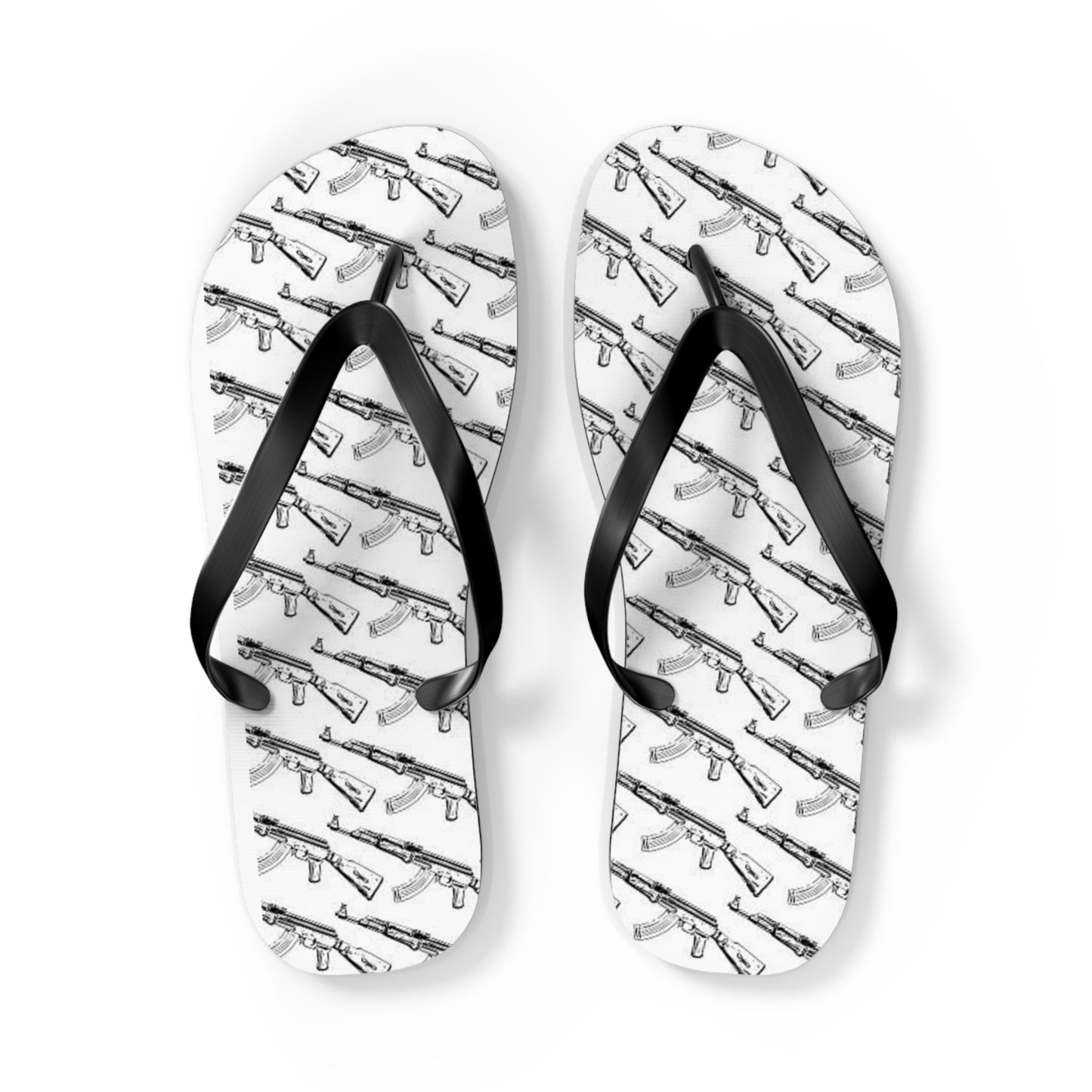 WAVES And SUN Co Sandals AK 47 - Flip Flops -Slides Summer Beach BRAND NEW