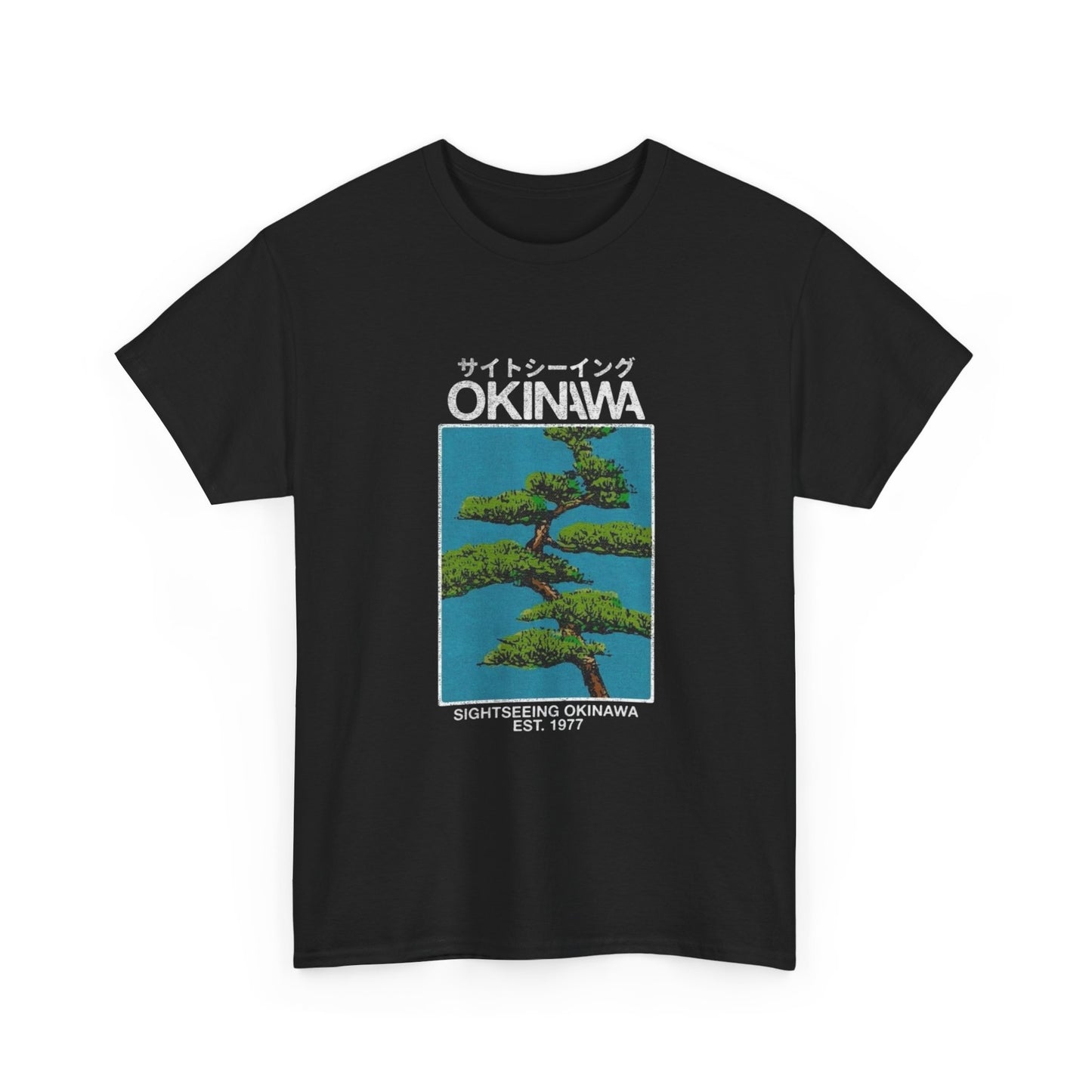 Okinawa Japan Graphic T Shirt NEW Adult Regular Heavy Cotton Tee