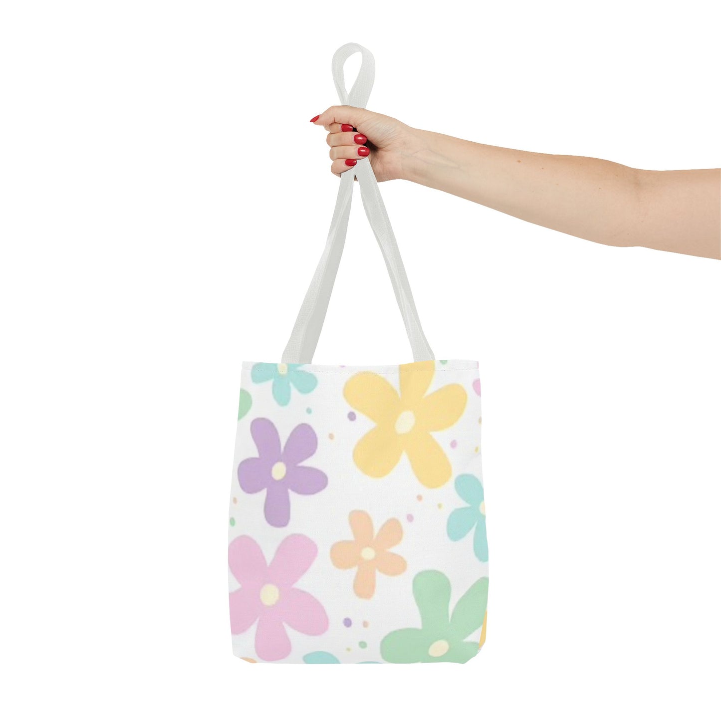 Multi Color Floral Brand NEW Bright Tote Bag (AOP)