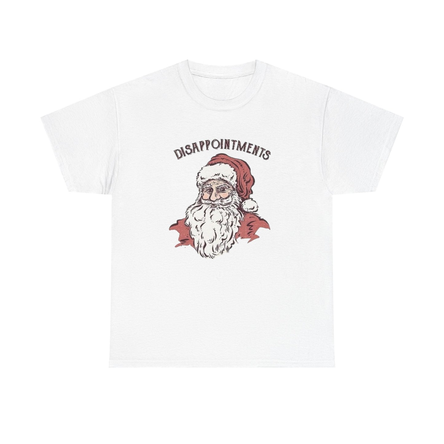 Funny Santa Disappointment Jokes Graphic T Shirt Unisex NEW Heavy Cotton Tee