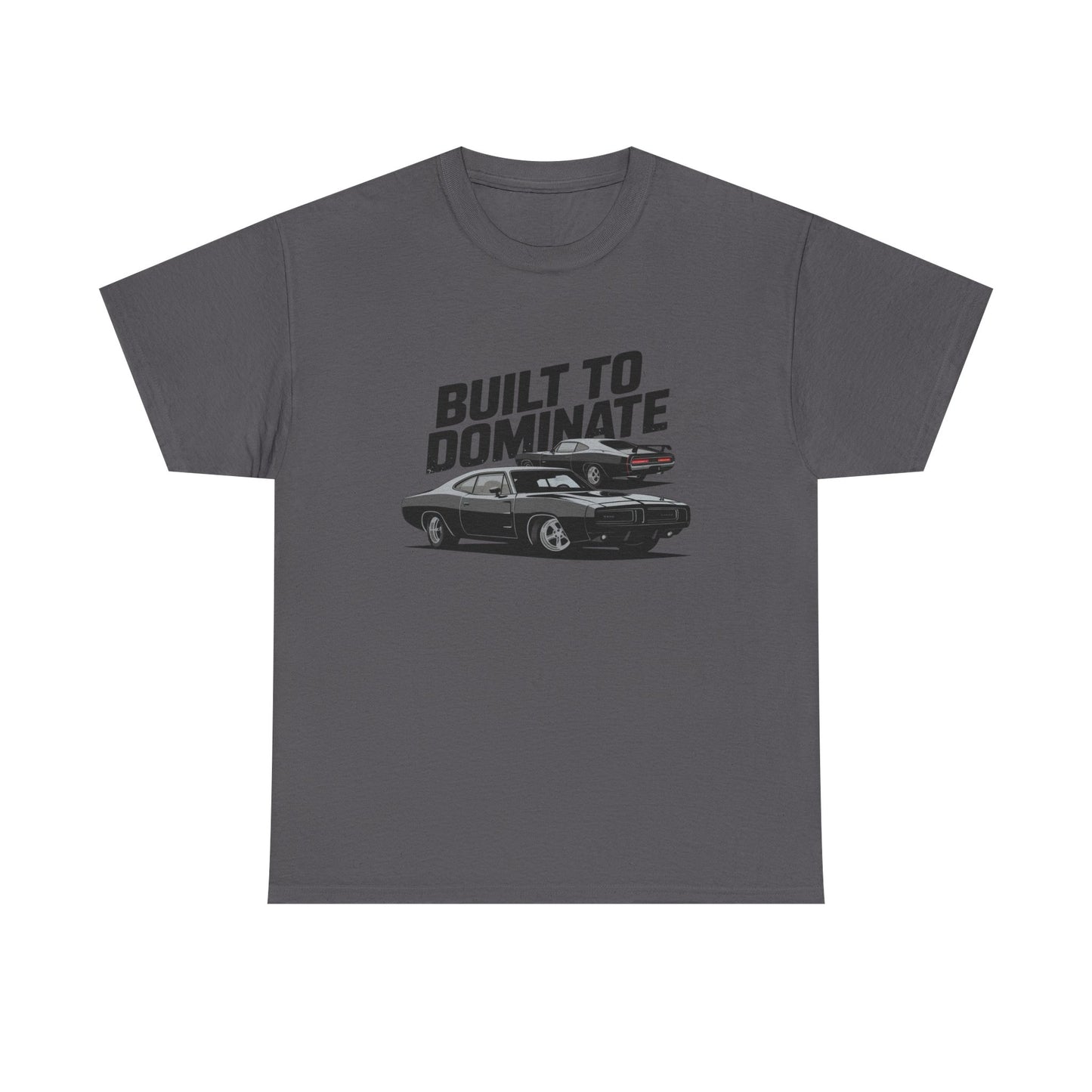 Built To Dominate Charger Graphic T Shirt ADULT NEW