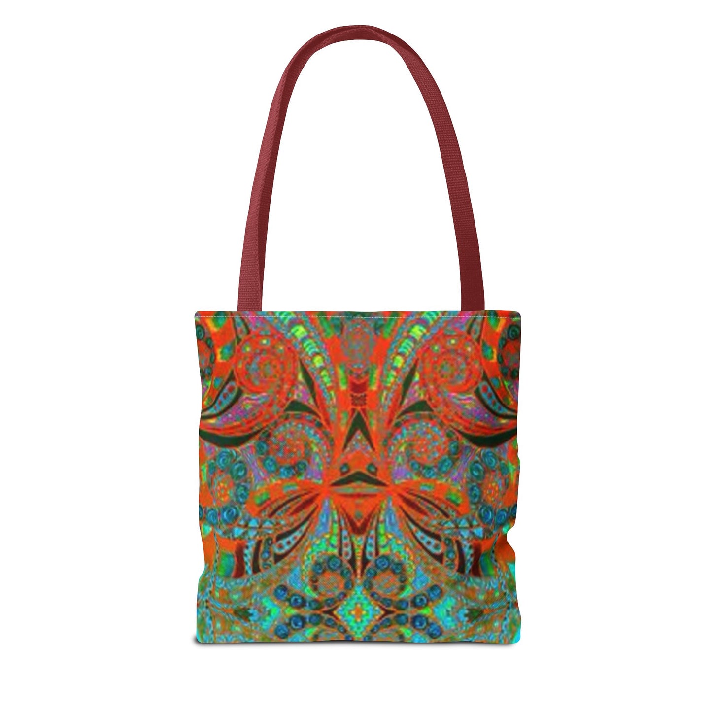 Orange And Green Multi Color BRAND NEW MODERN Tote Bag (AOP)