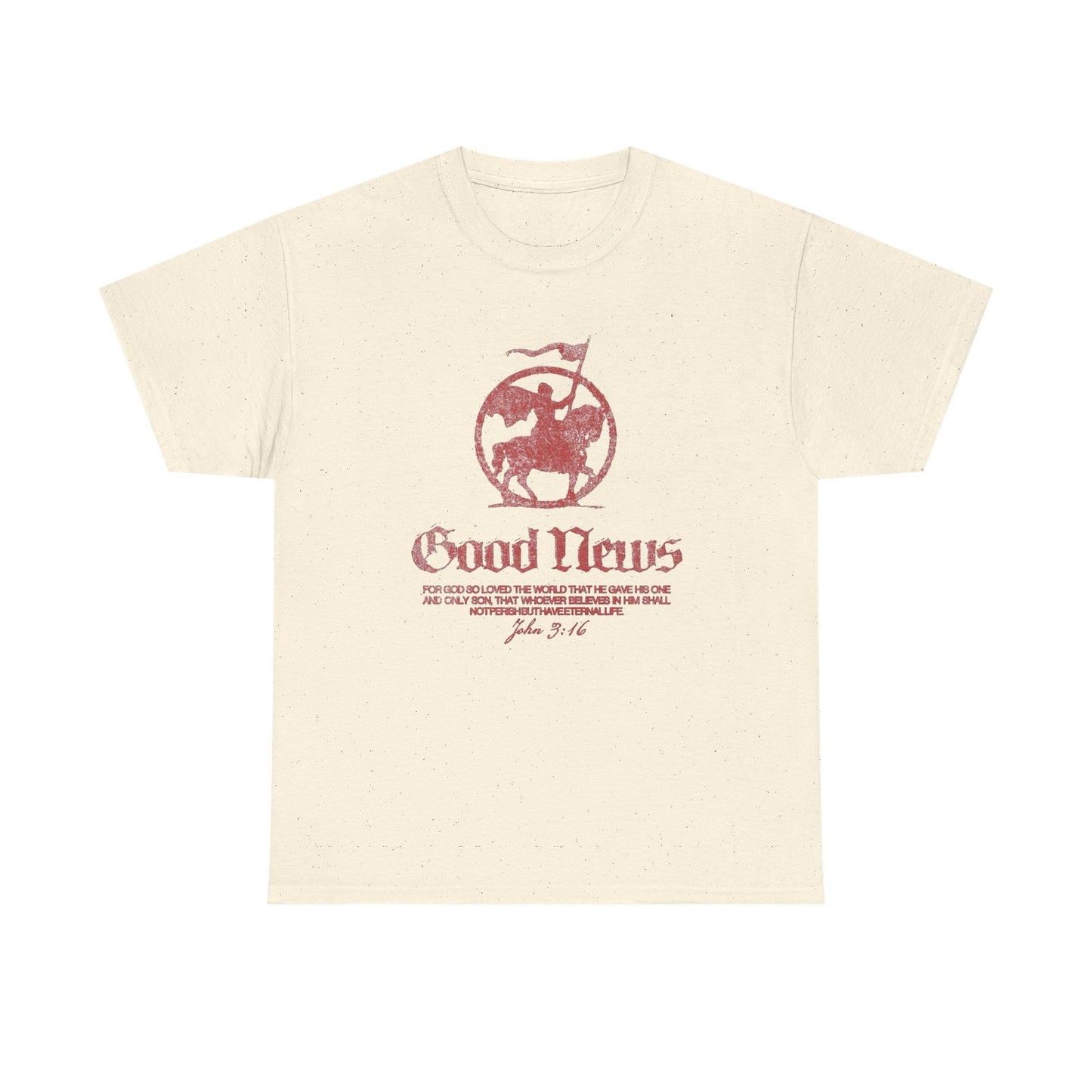 Good News Jesus Graphic T Shirt Unisex Heavy Cotton Tee
