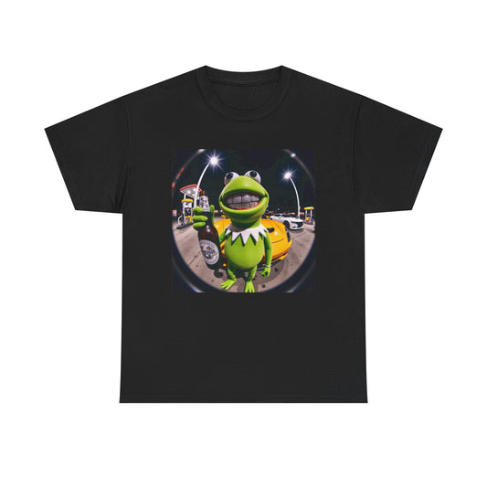 Funny Kermit Bling Graphic T Shirt NEW Adult Tee