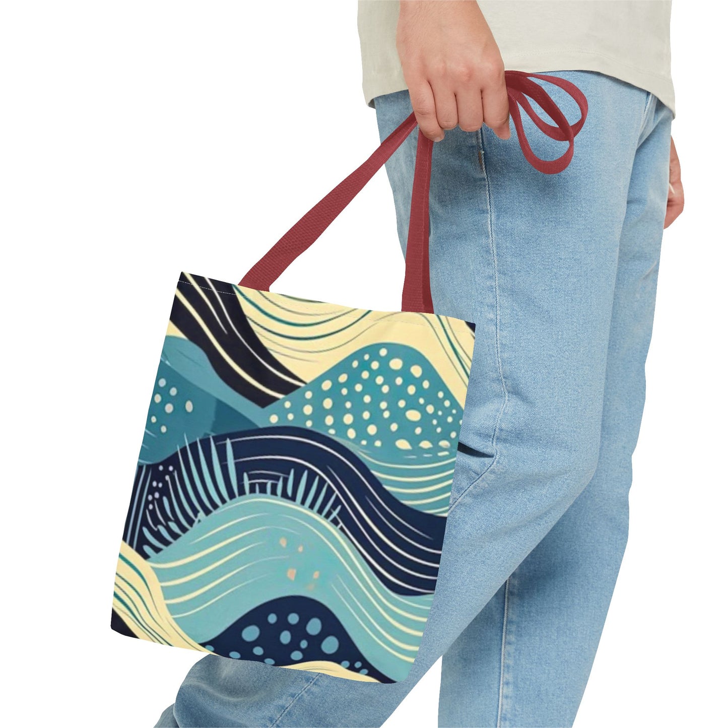 Ocean Breeze BRAND NEW Modern Purse - Pocketbook - Travel Tote Bag (AOP)