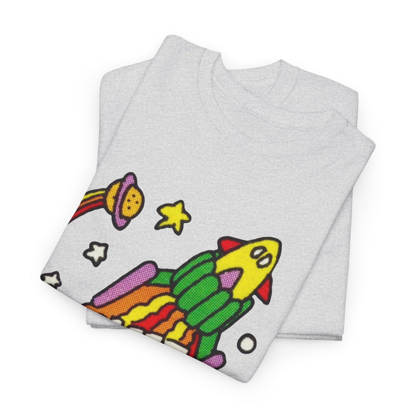 Its Time To Blast Off Vintage 90's Graphic T Shirt Unisex Heavy Cotton Tee